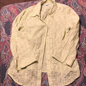 JM Collection Button Blouse